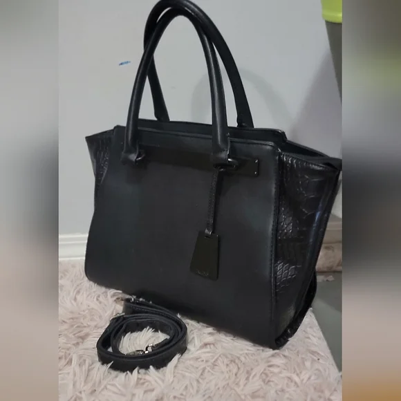 Aldo Black Hand /Cross Body Bag - Picture 16 of 16